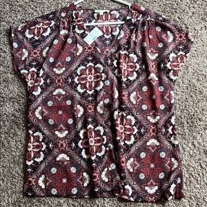 Maurice’s print blouse - NWT size M